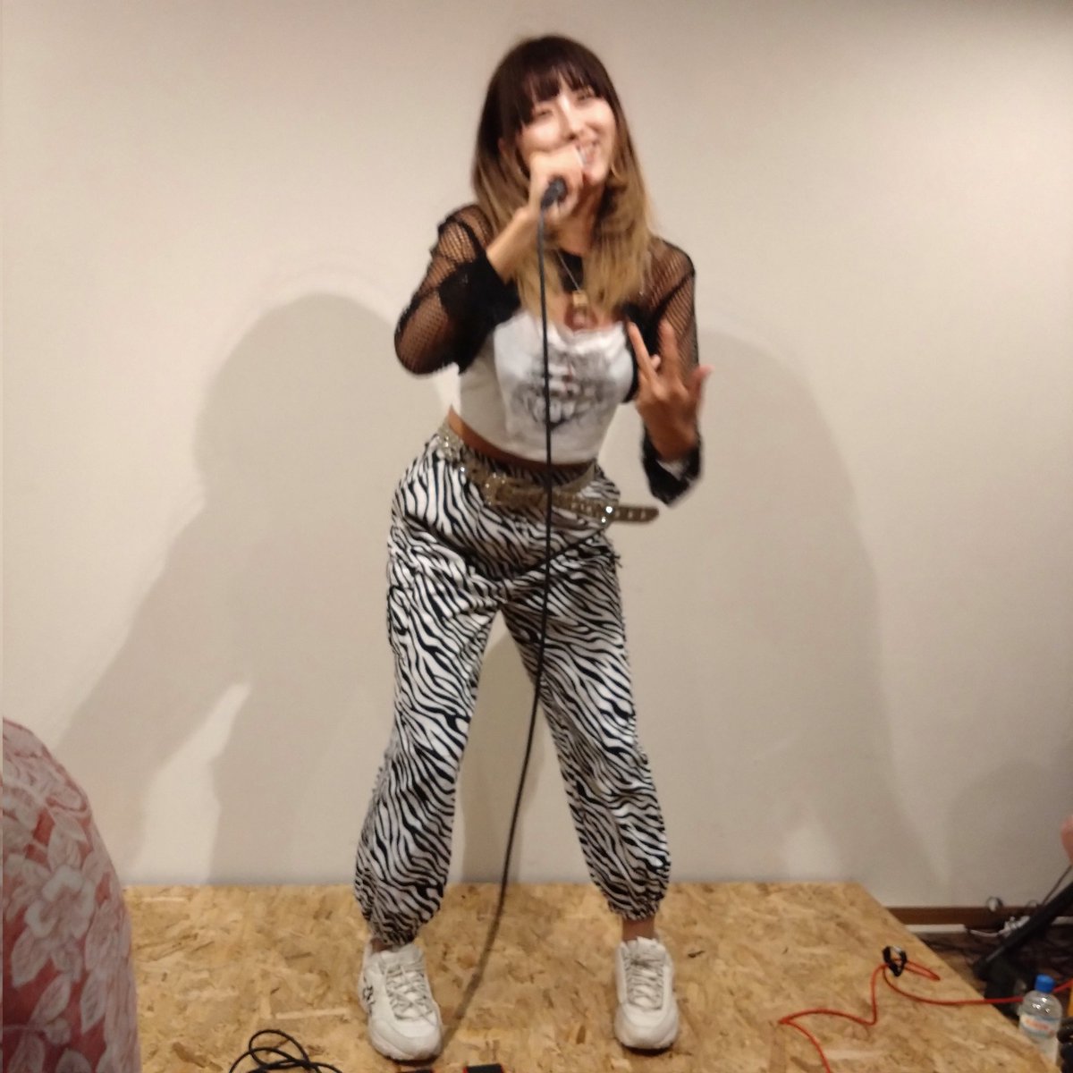 naccan0909's tweet image. メッセージ性が強いなぴこのライブ🥁
#なぴこ #がるふぇす