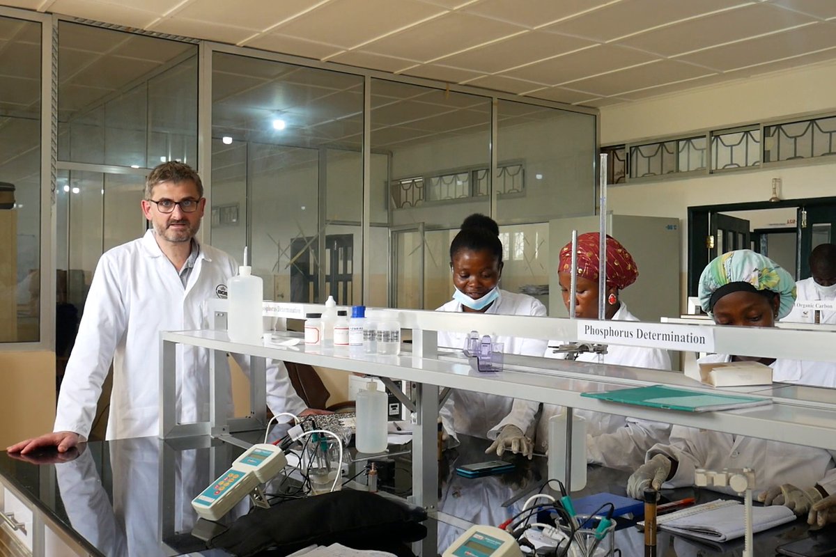 "Carrying out analysis in their own laboratories means that they have control of the data quality during analysis and can provide comparable data in the months and years ahead. This establishes laboratories that can be self-reliant, " said Charles Gowing <a href="/BritGeoSurvey/">British Geological Survey</a>.