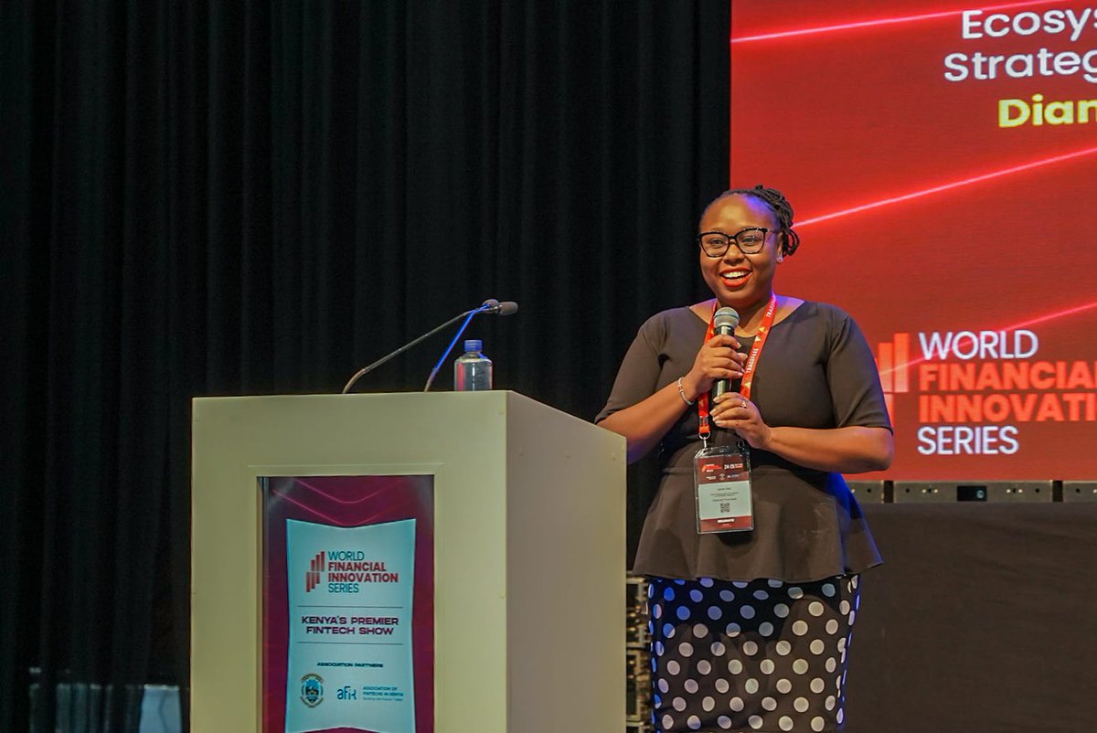 DTBX_'s tweet photo. Happening Now: Janet Dali unveils the Power of #Strategicpartnerships between Banks and #Fintechs at #WFISKenya.
Janet Dali delves into the heart of #successfulpartnerships between banks and #fintechs.
#DTBX #AstraAfrica #WFIS #WFIS2023 #WFISKenya #amplifyyourfuture https://t.co/jE2Rl6yPKw