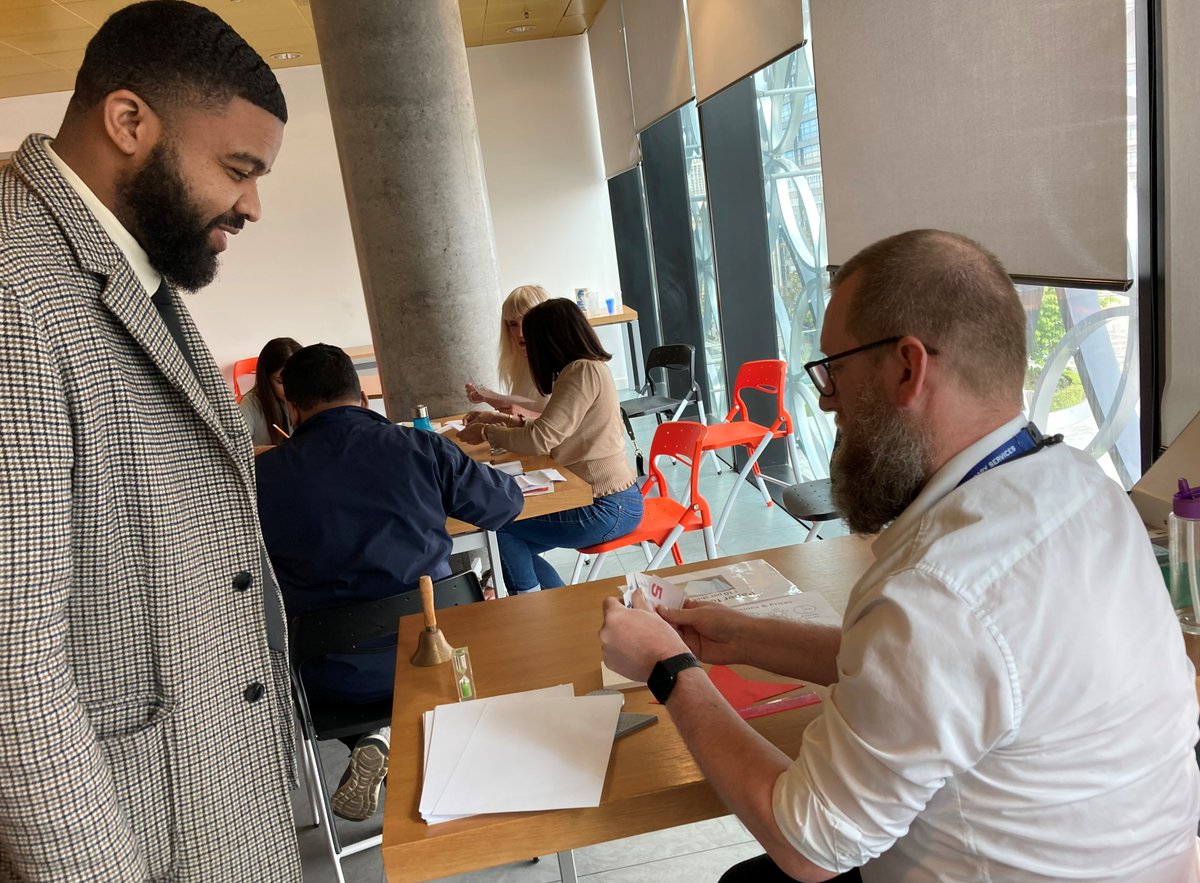 Draw, Measure, cut, sell, sell, sell! Our entrepreneurs' raced through a whirlwind of business competition receiving a taste of what it is really like to start and run your own business!

Our FREE workshops bit.ly/BIPCworkshops

<a href="/LibraryofBham/">LibraryofBirmingham</a> <a href="/BhamCityCouncil/">Bham City Council</a> <a href="/Petvictus/">Peter the Speaker</a> <a href="/BIPC/">Business & IP Centre</a>