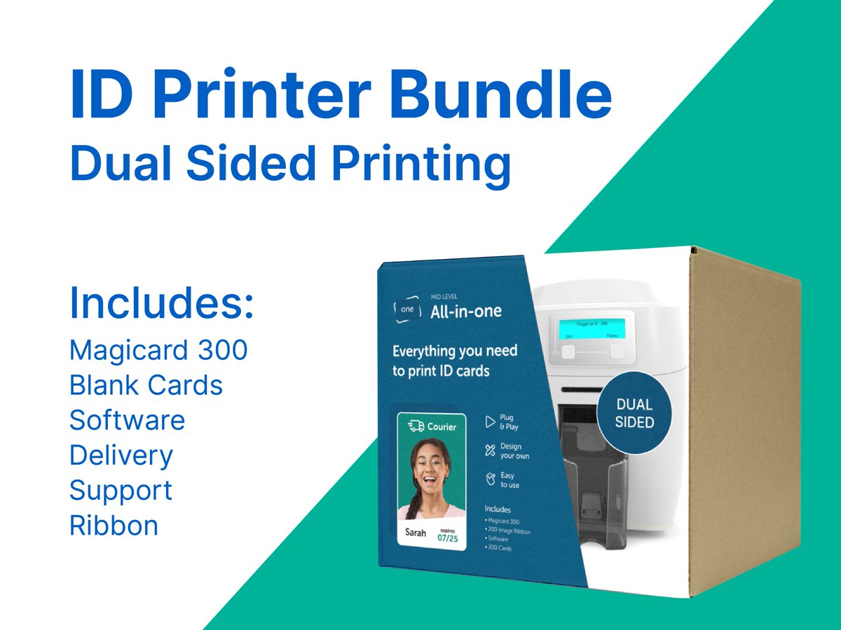 LesarUK's tweet image. Print your own ID cards like a pro! Take charge today

Discover our curated ID Printer Bundle, designed to meet all your printing needs. Effortlessly print both sides of your ID Cards.

Free same-day dispatch on orders before 2pm!

📞0333 7000 123

#IDCards #IDPrinter #Magicard