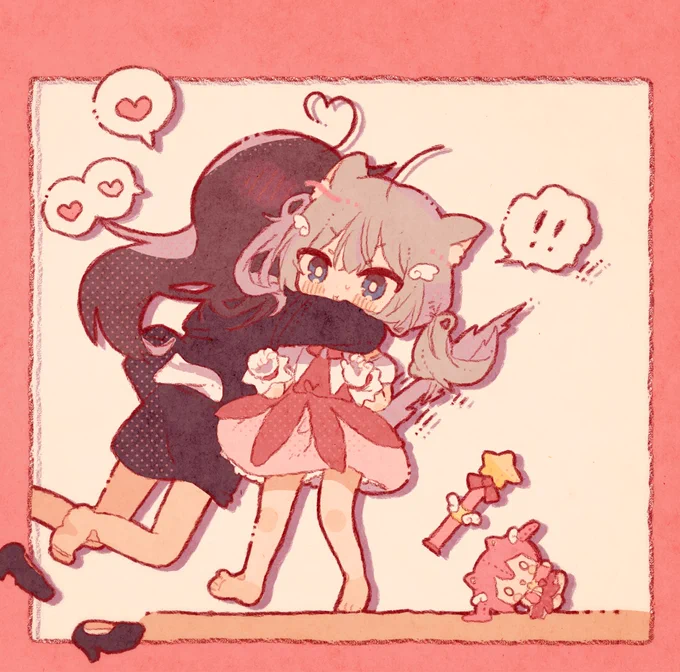 疲れたオタクOLさんのためにコスプレして出迎えてくれる子 skebリクエストありがとうございました～!!!