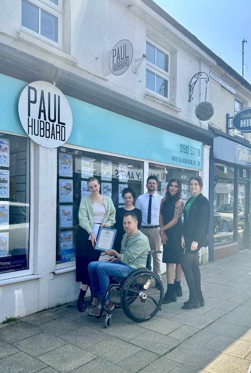 We are proud members of Enabling Kirkley and we're taking measures in our office to be more inclusive for all customers. You can find this certificate with pride of place displayed in our office. 🙌 

#happyhubbardhome #enablingkirkley #estateagent #inclusivity #estateagentuk