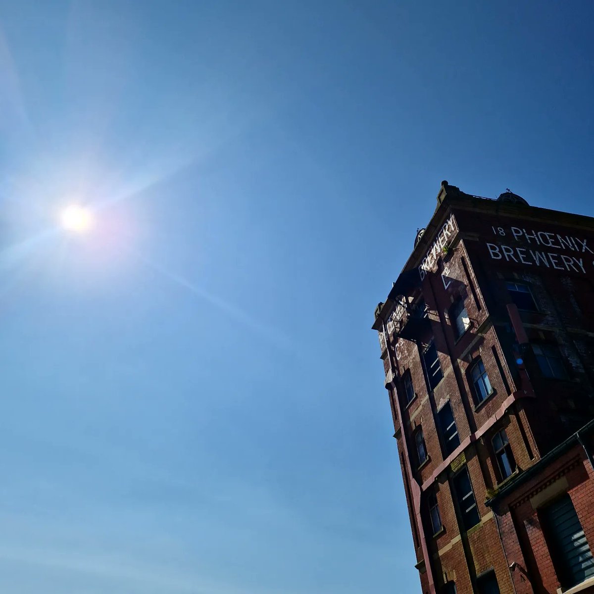 Steve &amp; Graham working hard...
(Or hardly working) 
#phoenixbrewery
#funinthesun