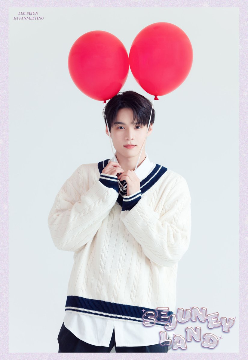 VICTON1109's tweet photo. [#임세준]
LIM SEJUN 1st FANMEETING <Sejuney Land>
Concept Photo🎈🎢

🗓 23.06.03(토) 2PM / 6PM (KST)
🎡 동덕여대 백주년기념관
🎟 멜론티켓
https://t.co/h6IQE3OxTO

#세준 #LIMSEJUN #Sejuney_Land https://t.co/h9mmwEijM8