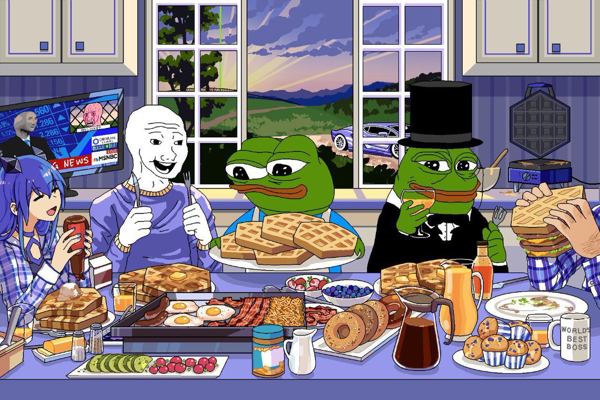 peperfd_bsc's tweet photo. what's for breakfast? https://t.co/vBH5XzmBS0