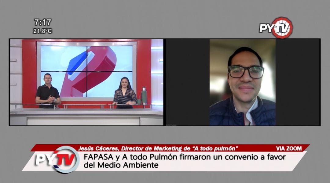 ParaguayTVHD's tweet photo. #FAPASA y @atodopulmonPY firmaron un convenio a favor del Medio Ambiente.

📺#PyNoticias https://t.co/KLFrk6KF40