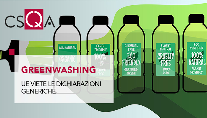 CSQACert's tweet photo. #greenwashing: approvato il documento sulle #norme specifiche volte a contrastare le #pratichesleali che ingannano i #consumatori con le dichiarazioni ingannevoli 👉https://t.co/ym8uLKif9m
Approfondisci il tema con il webinar di #CSQA 💻https://t.co/UjYiwxKFYK https://t.co/X7nLrtmdV7