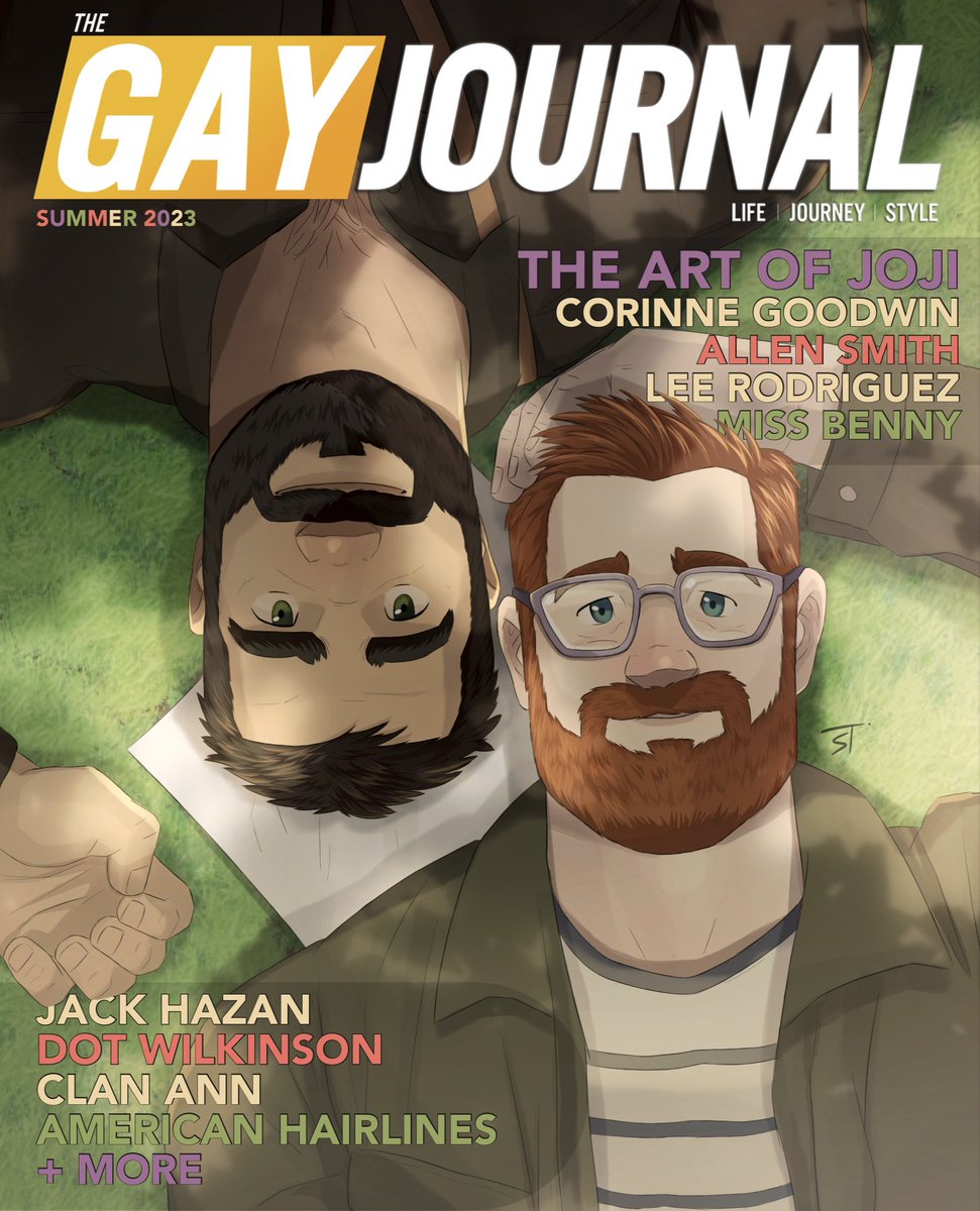JoJiArt's tweet image. The interview for The Summer 2023 issue of The Gay Journal
Check it on the link 👇😊
thegayjournal.net/?fbclid=PAAaaS…
#gayjournal #jo_ji_art