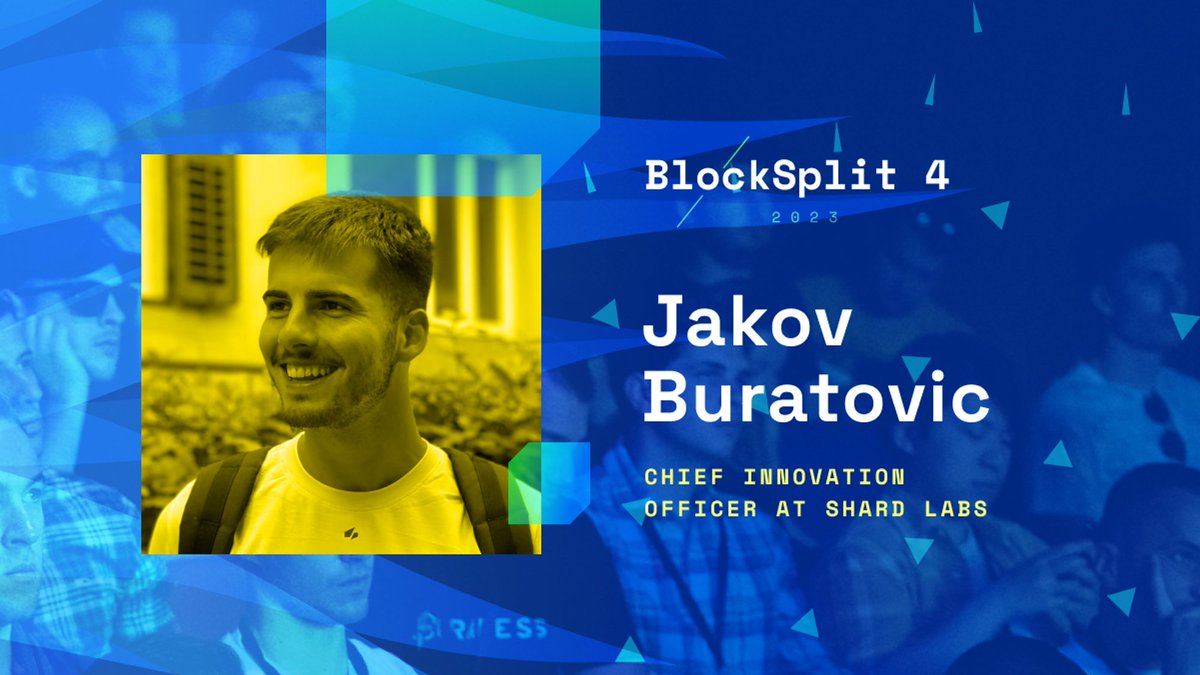 shard_labs's tweet photo. Hello Day 2 of @blocksplit!
Don't miss today our @ShardYaco's talk about #MATIC liquid staking and #LidoOnPolygon
โฐ14:25PM
๐Ground Floor
#BlockSplit4 https://t.co/MTOowc1CXG