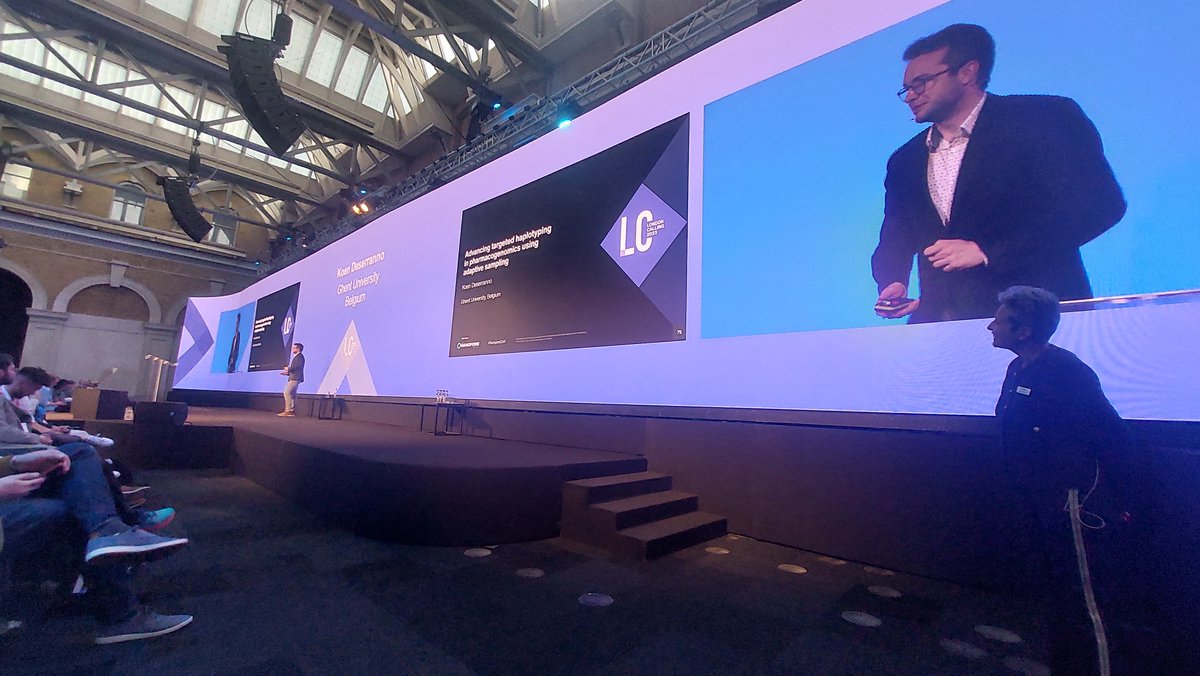 Last week, I had the pleasure to present my research on pharmacogenomics on the main stage of <a href="/nanopore/">Oxford Nanopore</a> London Calling 2023. #NanoporeConf Great atmosphere and a lot of new contacts! Looking forward to the new innovations! Manuscript in progress! <a href="/LaurentijnT/">Laurentijn Tilleman</a> <a href="/NXTGNT_UGent/">nxtgnt</a>