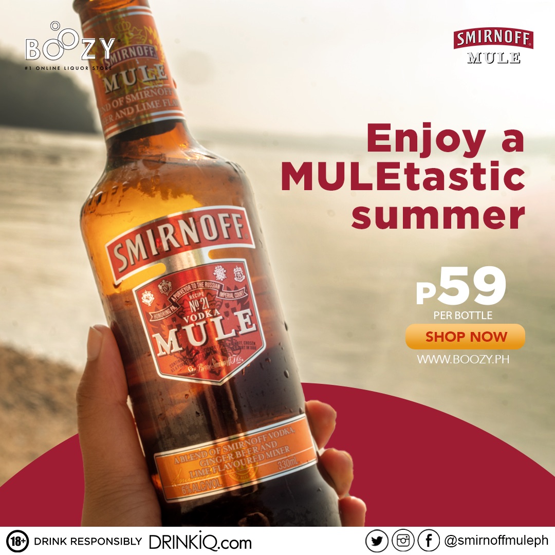 boozyph's tweet photo. My mind is here right now – an ice-cold Mule by the beach.  🏝️

Bring the crowd-favorite Smirnoff Mule on your next summer trip. Get your case of 12 here: https://t.co/73OdZNalRd

Drink Responsibly. https://t.co/ZHVa23OXNq