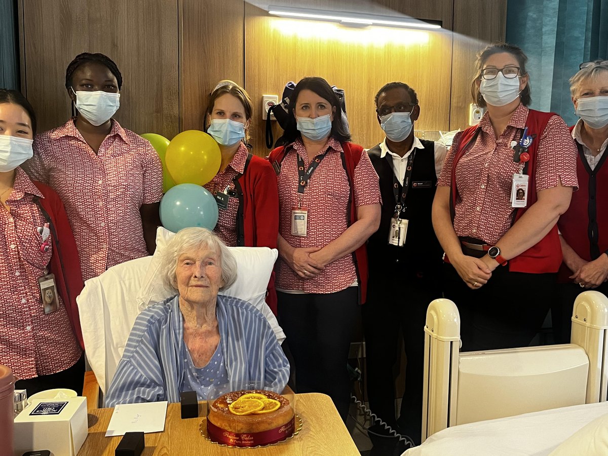 Today was a special day at Cabrini as we celebrated Monnie Mayor’s 102nd birthday. Monnie enjoyed cake with her niece and nursing team and shared a few stories from her remarkable life. “Looking back on it all, I’m satisfied with everything I did and that’s a lovely place to be.”