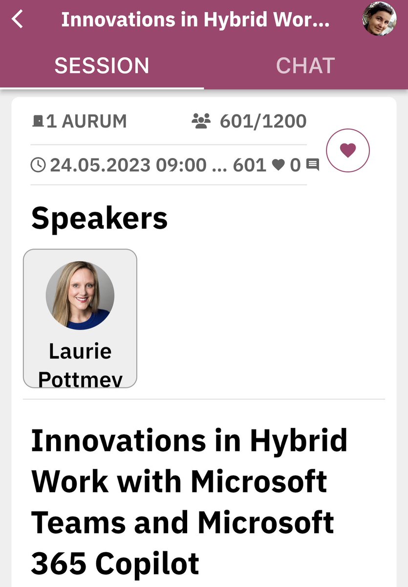 schnella's tweet image. After a nice breakfast, waiting for the next keynote on hybrid working with #MSTeams & #MSCopilot from @lauriepottmeyer