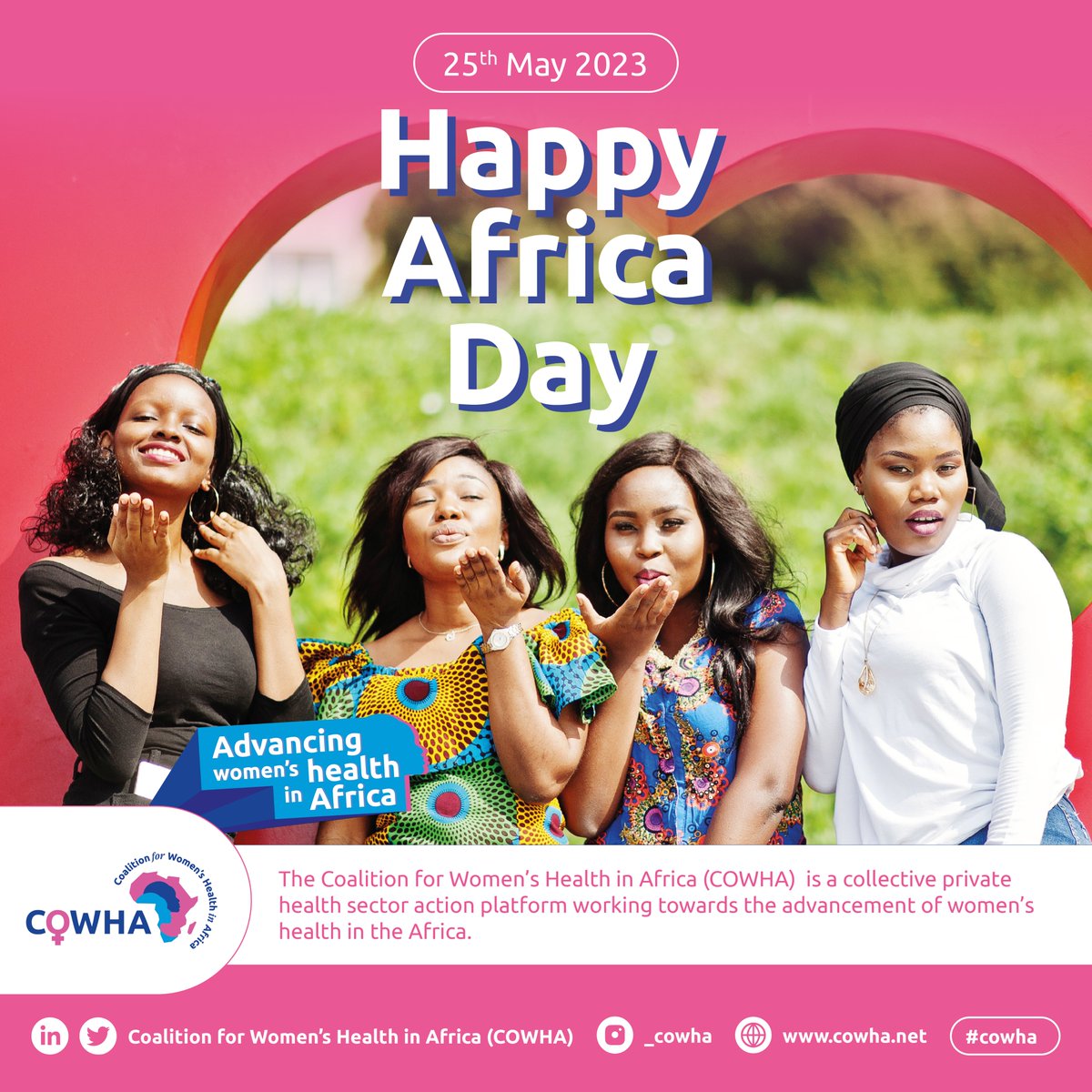 🌍 Happy Africa Day! 🌍
Let's take a moment to celebrate this amazing continent with its diverse cultures, rich history, and remarkable achievements.
#AfricaDay #Healthcare #Independence #Collaboration #womenshealth #healthcaresystem #StrongerAfrica