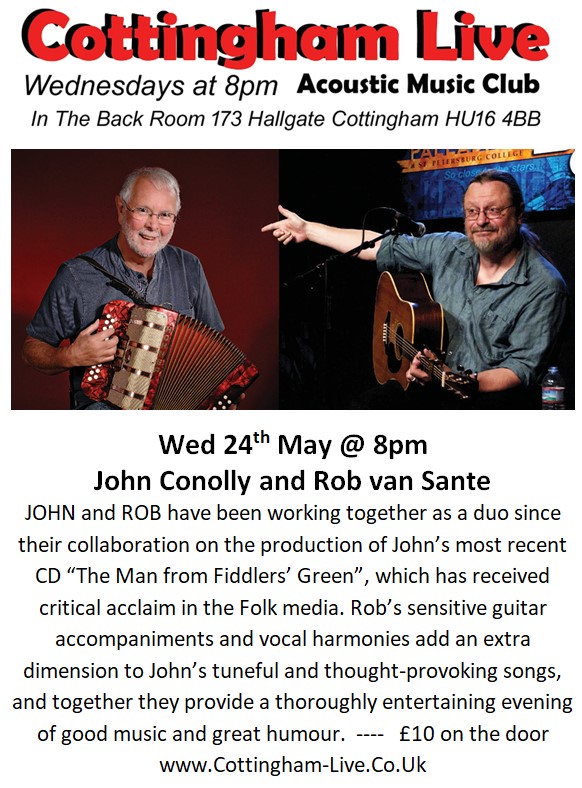 Tonight at Cottingham Live