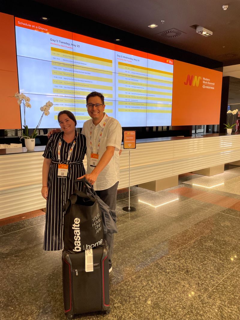 newwavewkspace's tweet photo. Our COO is hanging out with some uber cool #AVTweeps this week in Madrid ,  Viva Espana Viva Crestron https://t.co/YJLYsNMMPg