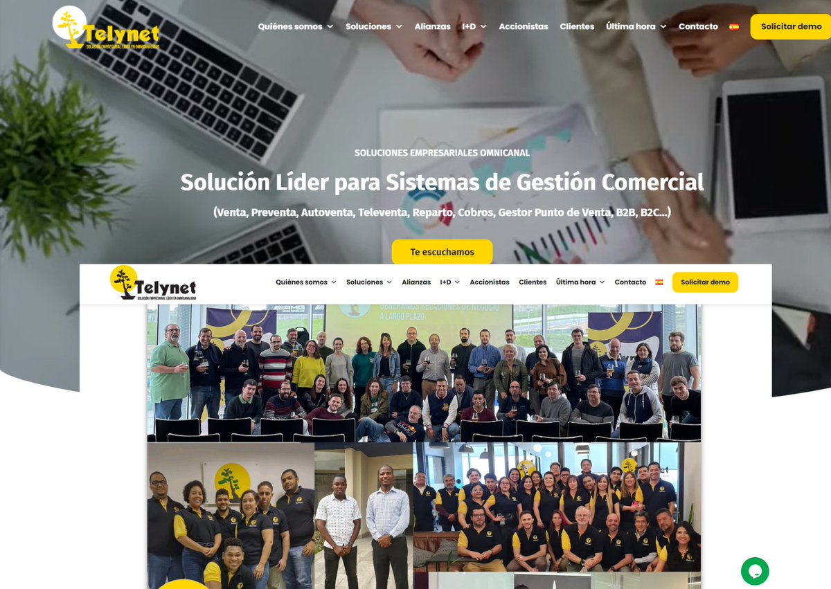 En Telynet, tal como siempre os decimos, avanzamos hacia el futuro, y en esta ocasión le ha tocado a nuestra web

Os invitamos a visitarla y que nos contéis qué os ha parecido. 

telynet.com

#ceo #digitalizar #mexico #