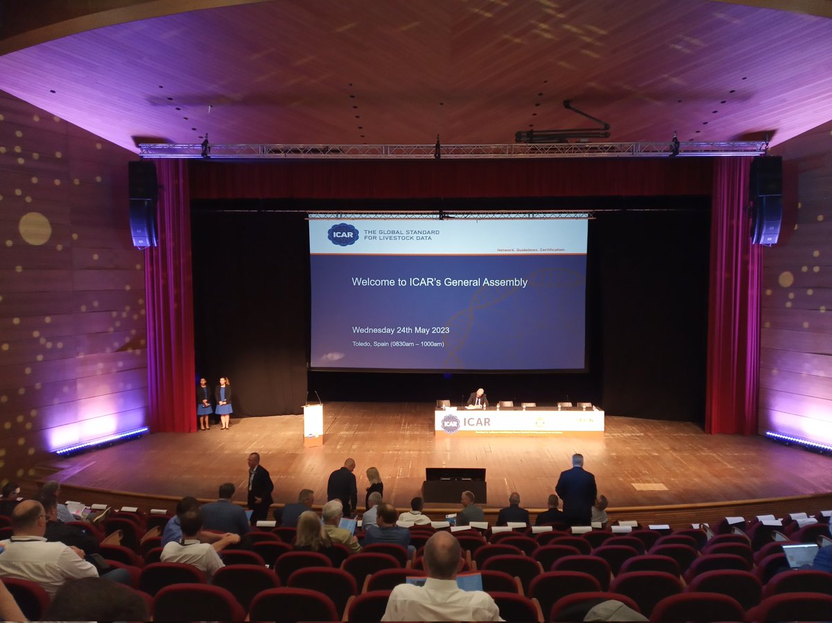 _ssavoia's tweet image. #icar2023 is kicking off in #toledo with the @ICAR_Committee&apos;s General Assembly.

#datarecording #livestock #animalbreeding #genetics @AbacusBioGlobal