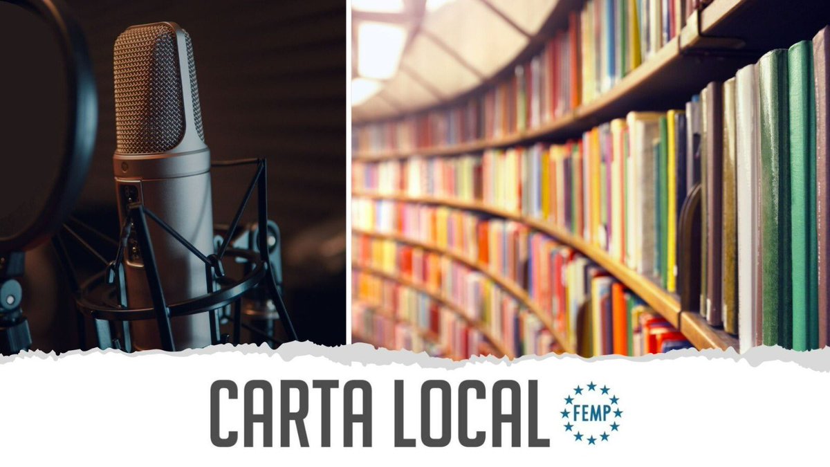 fempcomunica's tweet photo. 🔊El podcast de #CartaLocal está online:

📚#AcciónLocal por la #Lectura: animando a leer desde las #BibliotecasMunicipales

🎧Ya lo puedes escuchar: https://t.co/EYEtuDVd6x https://t.co/lbJuTHEMEO