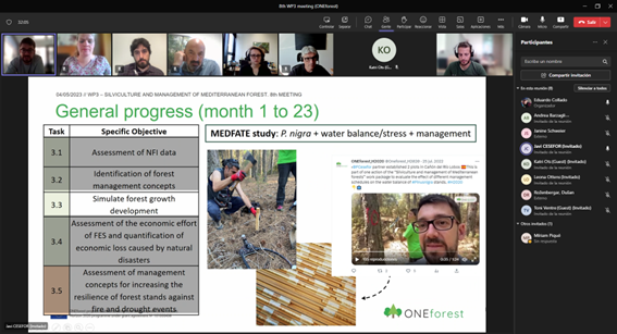 Oneforest_H2020's tweet photo. 🙌Making good progress in the #Mediterraneanforest Case Study! Silvicultural prescriptions set, growth simulations conducted, and harmonizing indicators with @Oneforest_H2020 teams.
Exciting steps towards Multi-Criteria Decision Support System development! https://t.co/kd4d20eTuD https://t.co/oSyCDmiLG2