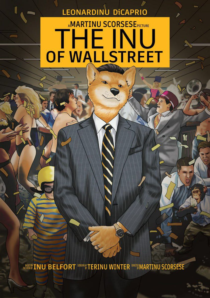 GM

My absolute favorite meme movie NFT
'The Inu of Wallstreet', one of the exclusive collection.
Hope i get this one 🤞🏻

Check out the official twitter @CryptopolyWorld for more information about this and be a Part of Sundays Community Call 🚀

#x1000community #cryptopoly