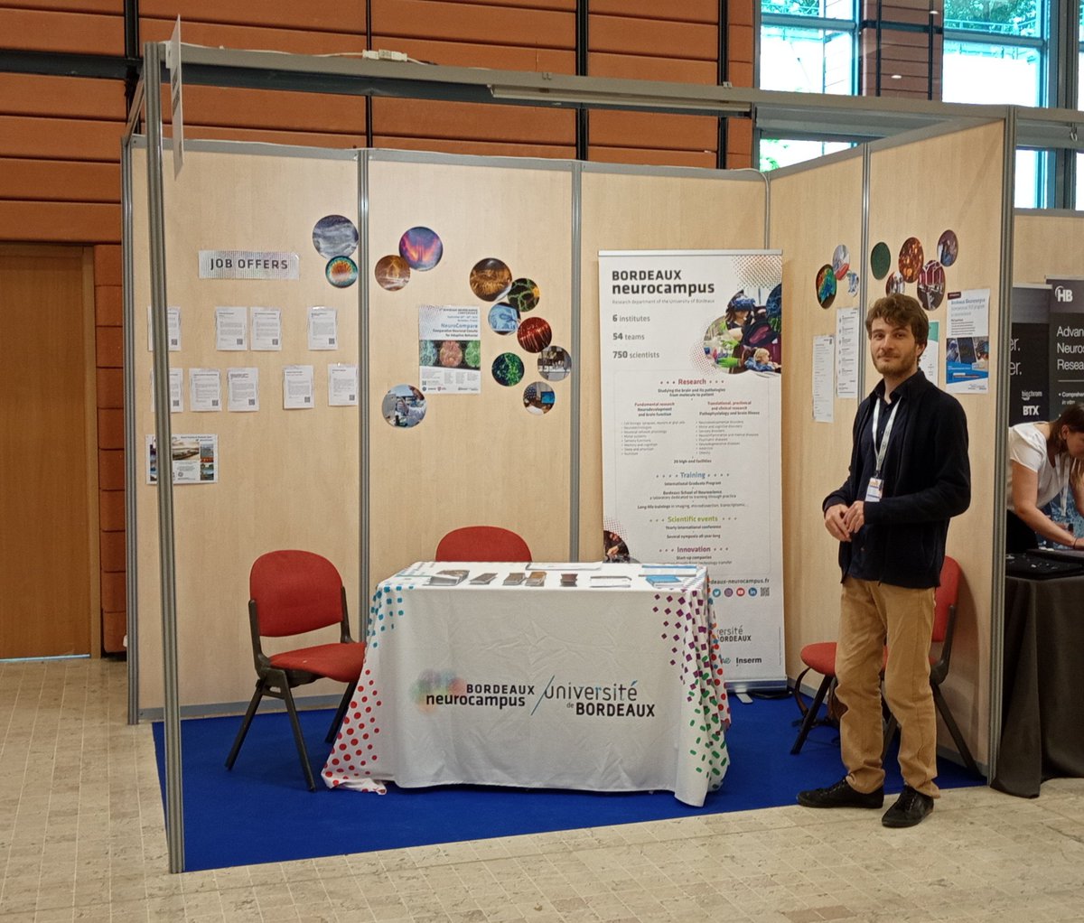 Neuro_Bordeaux's tweet photo. #neurofrance2023
We are waiting for you!
Where? Booth 11.
What for? > Job offers, PhD positions, information about our Graduate program, registration for our next events... https://t.co/SttpuNSJD8