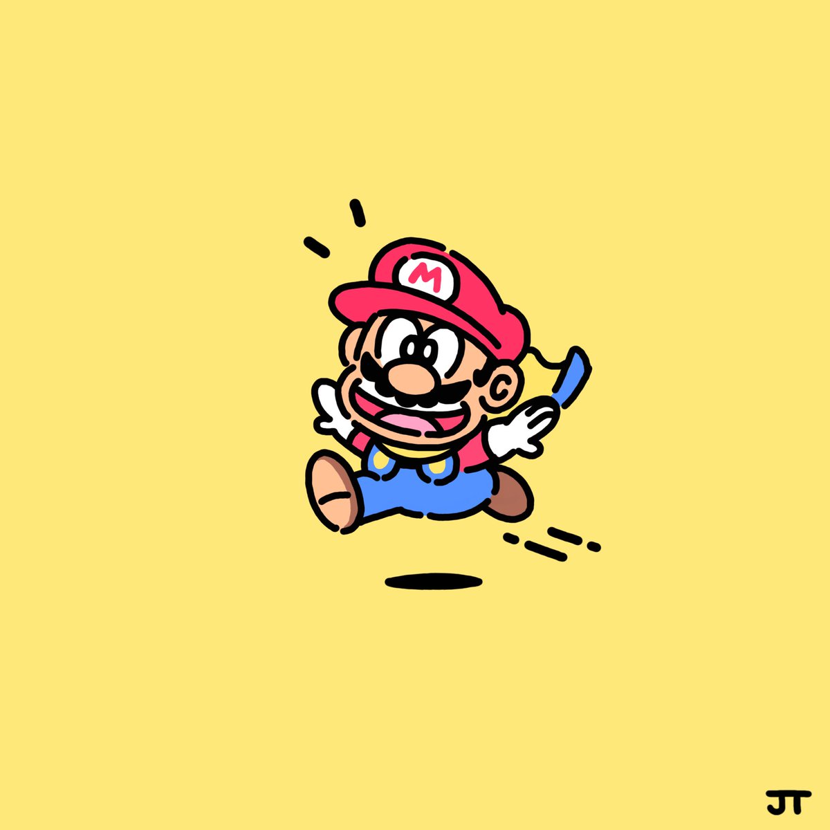 マリオ 「Super Mario-kun 」|James Turnerのイラスト