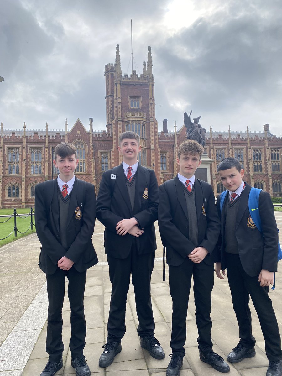 boysmodelschool's tweet photo. Our Year 10 pupils at QUB Junior Academy. This session focused on the MCB and the various study options &amp; opportunities. #welearn https://t.co/v81jWmzj1j