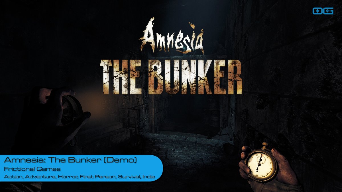 OG plays Amnesia: The Bunker (Demo)!
youtube.com/watch?v=FfDqog…

Like & Sub!

@frictionalgames

#horror #firstperson #survival #amnesia #IndieGameTrends #IndieWatch #IndieDev #GameDev #IndieGameDev #IndieGame #IndieGames #Gameplay #letsplay #gaming