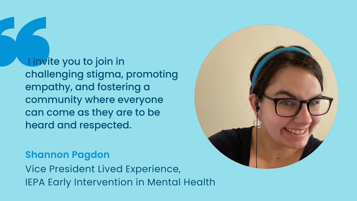 Let's come together to unbox the complexities of #psychosis and celebrate what we make mentionable. 

@SPagdon invites you to share your story, promote empathy, and foster a community of respect on #WorldSchizophreniaDay. 

Find out more 👉 bit.ly/3MoghMg