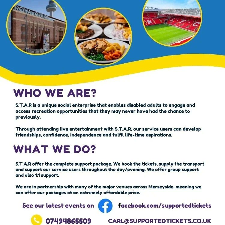 DarrenCatalyst's tweet photo. Catalyst are happy to offer business support to this new social enterprise, STAR are offering a much needed service to disabled adults across Liverpool and Knowsley.
@MerseyEntHub @disabilityawarenessday #liverpoolparentsandcarers #adultswithdisabilities #adultswithautism https://t.co/nbKtTxEHSy