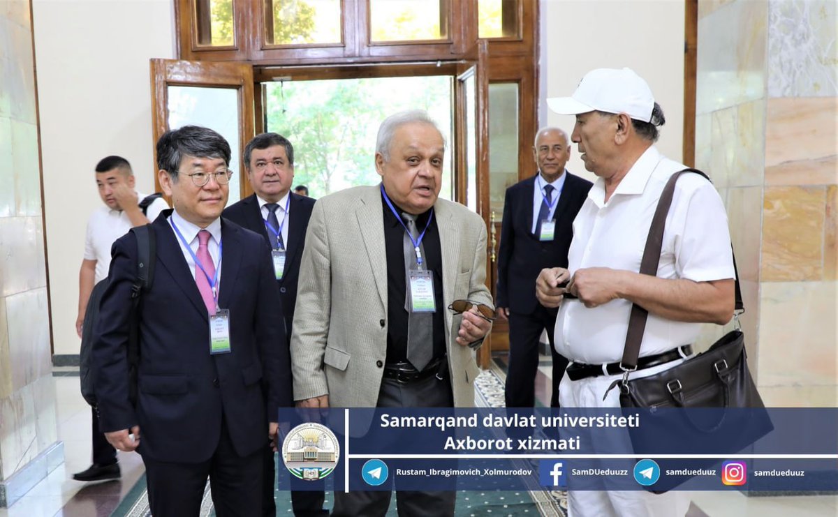 #Янгиликлар
 Самарқанд давлат университети Муҳандислик физикаси институти томонидан ташкил этилган "Нанофотоника, метаматериаллар ва фотовольтаика" бўйича III халқаро конференция бошланиш арафасида...