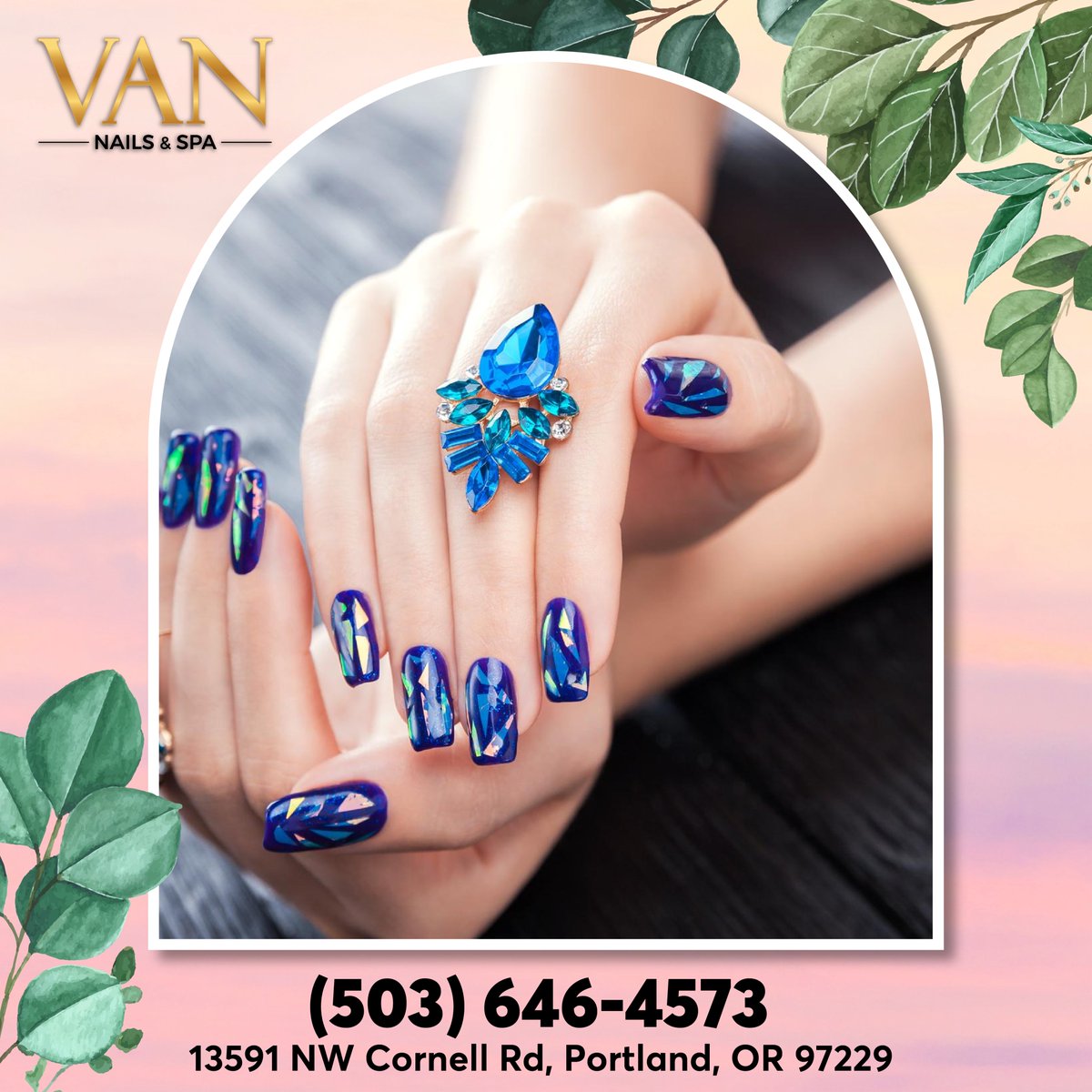 #gelnailpolish #nails #gelpolish #nailsofinstagram #gelcolor #nailslove #naildesign #nailart #instanails #coffinnails #greennails #summernaildesign #bluenails #nailsmagazine #nailinspiration #nailsart #theglitternail #nailnearme