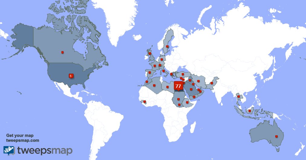 mannofarag's tweet image. Special thank you to my 3 new followers from UAE, and more last week. tweepsmap.com/!mannofarag
