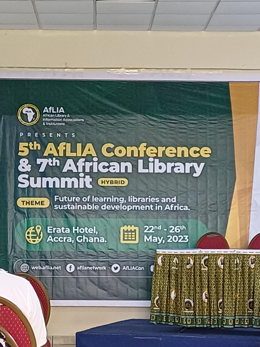 In Accra for the <a href="/AfLIACon/">AfLIA</a> Summit, exploring the future of learning, libraries, and sustainable development in Africa. The sessions have been absolutely captivating, and the enthusiasm for <a href="/IBE_UNESCO/">UNESCO-IBE</a> work is inspiring. Grateful for the warm welcome at this incredible event!