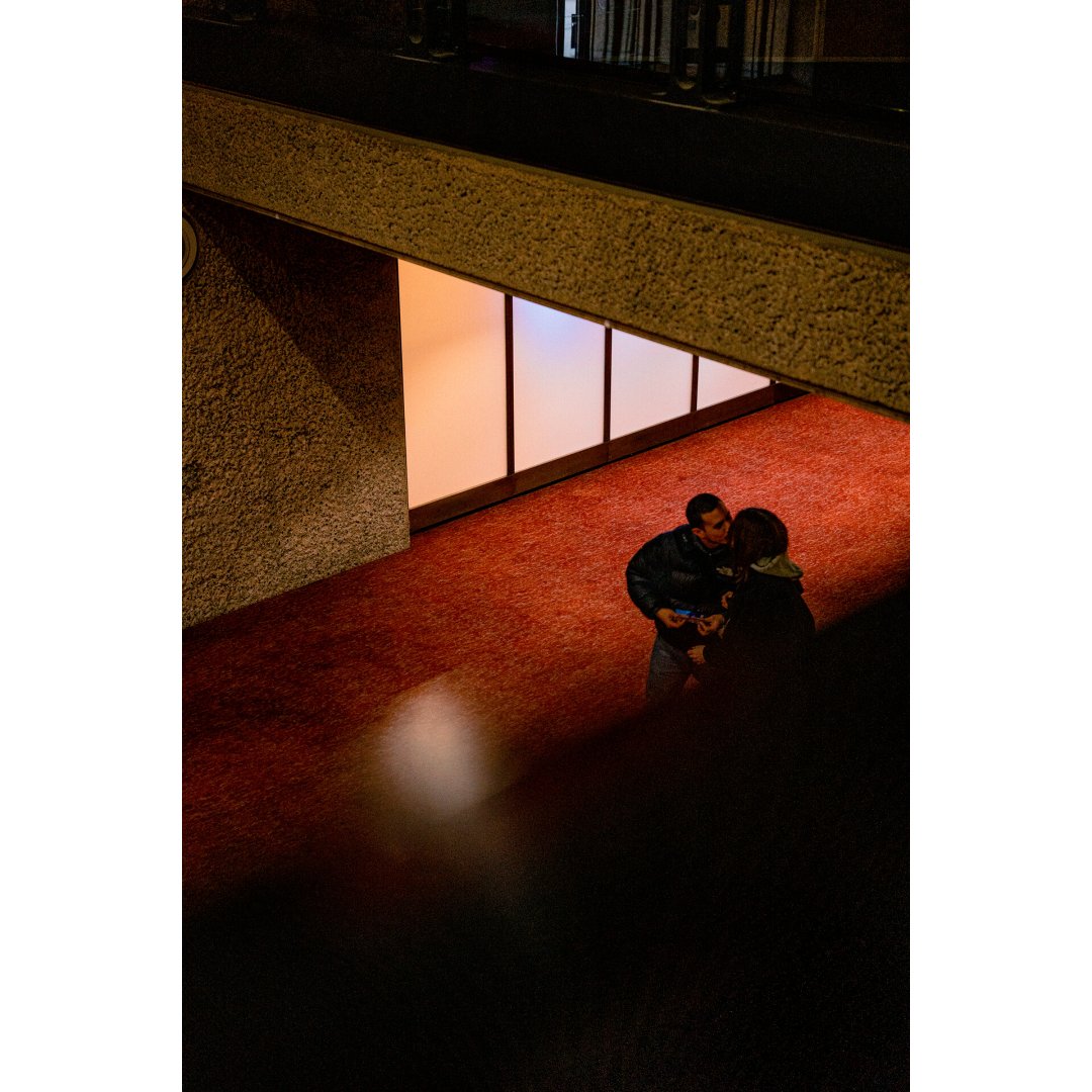 Love Triangle Barbican, London -- Lumix S1R with Sigma 50mm f/2 DG DN Contemporary lens -- #Lumix #sigma #kiss #barbican