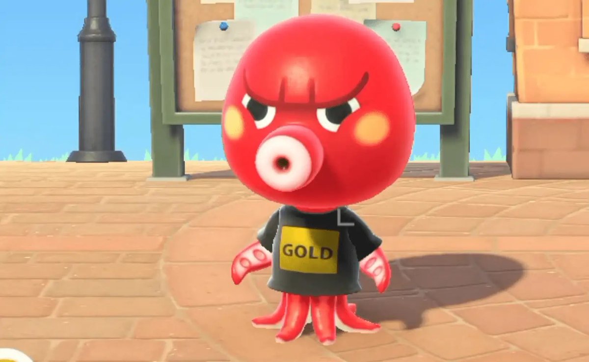STOP ✋if you‘re reading this, then you‘ve reached the Animal Crossing checkpoint. You‘re now obligated to share your favorite Villager!

My favorite asshole