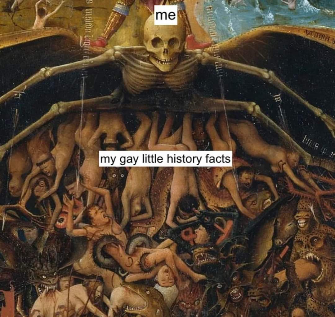 AmorousHistpod's tweet photo. Pride month incoming ๐
#Pride #PrideMonth #lgbtqia #GayHistory #QueerHistory #LGBTQhistory #historycommunity #HistoryPodcast #HistoryOfSexuality #SexHistory #HistoryOfSex #SexHistorian #Sexuality #ILoveHistory #LGBTQ #LesbianHistory https://t.co/XV14K4qicv