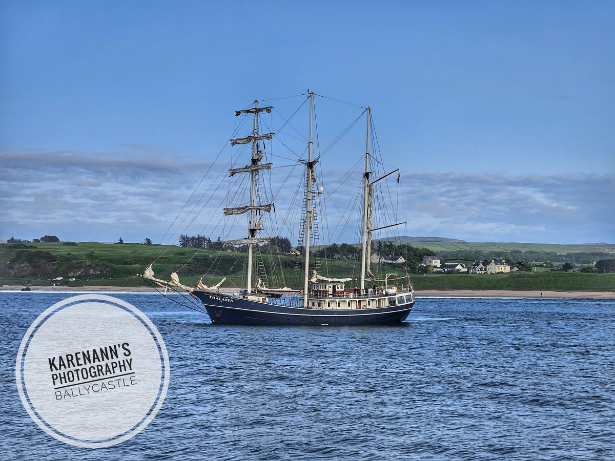 Taken on Sunday...
Ballintoy Harbour and Tall Ship Thalassa in Ballycastle Bay @exploreccag @LoveBallymena @Ballycastle_NI @DiscoverNI @VisitCauseway