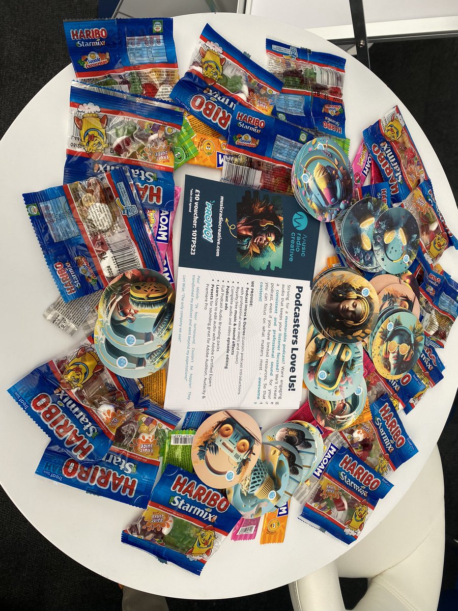 Let’s do this!!  #PodShowLDN