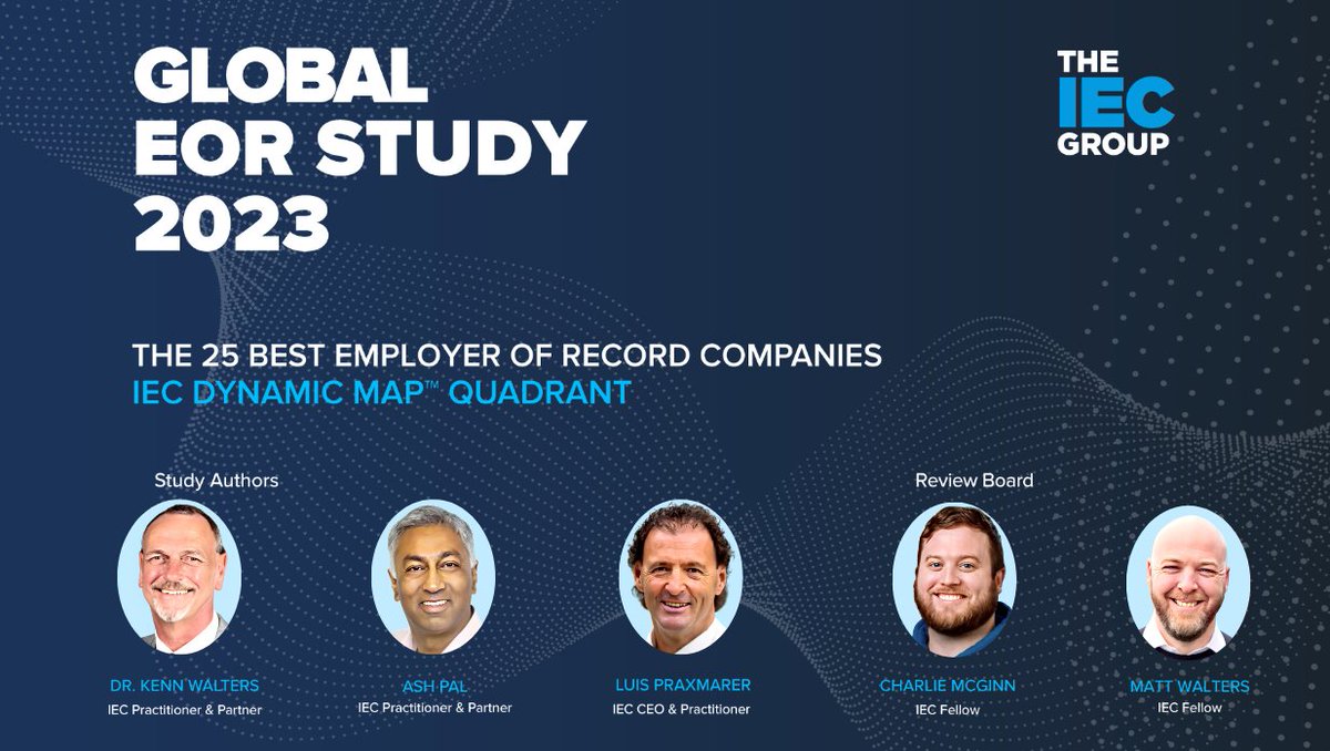 TheIECGroup's tweet photo. We are delighted to announce our #pressrelease about our global #marketresearch on the employer of records industry for 2023.
 
Read the full press release and download the Global EoR Study 2023 using the link below:
 
https://t.co/Kitc2Tpebl

#employerofrecord #globalization https://t.co/foCBwMbfYO