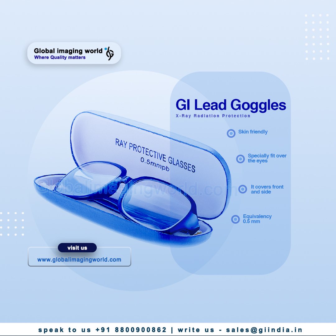 OfficialGIW's tweet photo. Global Imaging X-Ray Radiation Protection Lead Goggles, Lead Equivalency 0.5 mm (Black)

Order Online - https://t.co/84rD2u8UkL

𝗔𝗹𝘀𝗼 𝗔𝘃𝗮𝗶𝗹𝗮𝗯𝗹𝗲 𝗼𝗻 - 𝗔𝗺𝗮𝘇𝗼𝗻, 𝗙𝗹𝗶𝗽𝗸𝗮𝗿

#GIRadiationProtection #Xray #Glpbalimagingworld
#MedicaldeviceSales #RadiationEyewear https://t.co/pVFCxJtiDR
