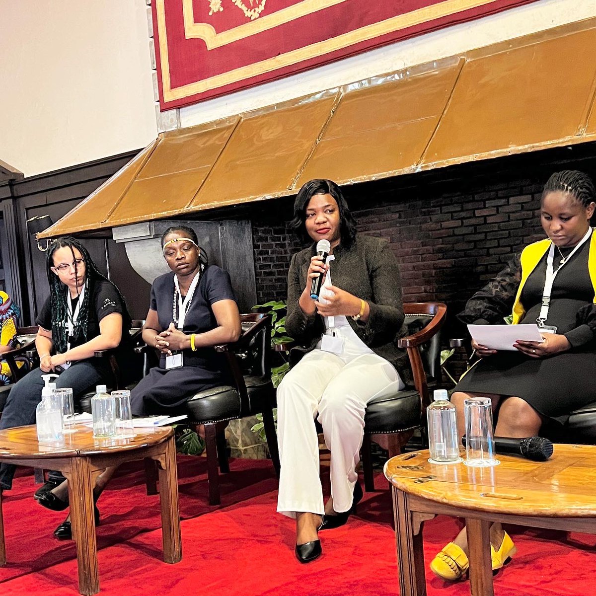 MkomwaSylvia's tweet photo. “GENDER-TRANSFORMATIVE CLIMATE ACTION” Workshop in Nairobi

As a the panelist, i am sharing @globalpeacetz experience on our #climateaction4peace programme and insights on understanding the urgency of the attention needed in response to climate change and its impact to peace. https://t.co/bEaxYjMYJI