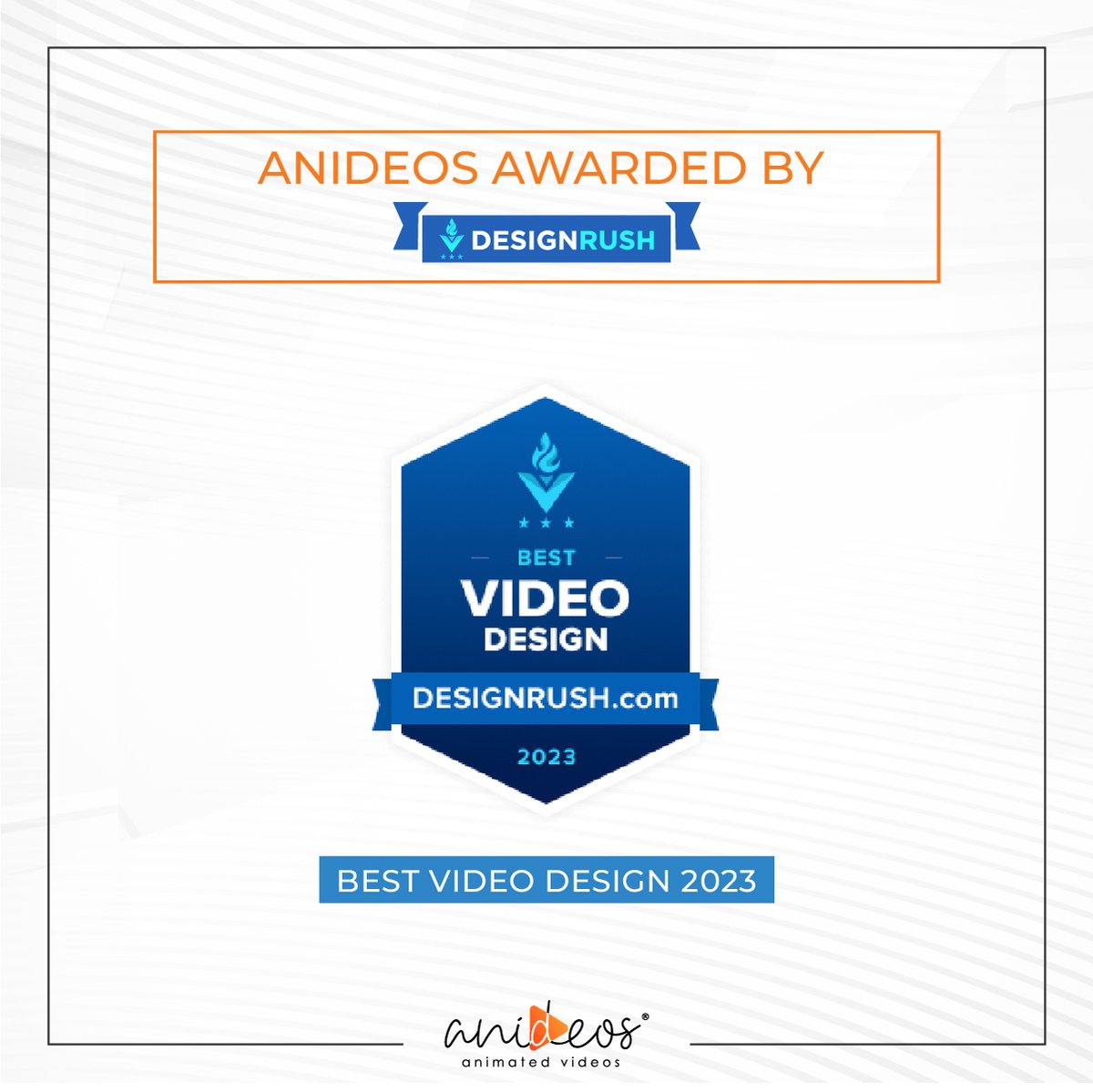 Anideos has recently been awarded ‘Best Video Design’ by DesignRush due to our acclaimed Lion NFT 3D Promotional Video, which is roaring in the digital realm.

#anideos #animation #designrush #nft #lion #award #videodesign #digitalart