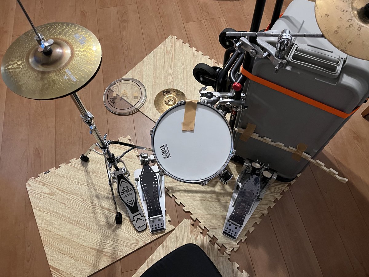 konny_drums's tweet photo. 試作2号(配置換え https://t.co/A5vAk5vEqZ