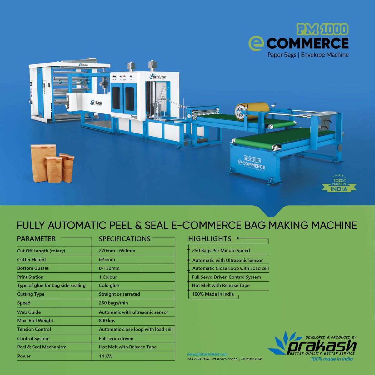 prakashmachine's tweet photo. Fully Automatic Peel &amp; Seal E-Commerce Bag Making Machine (𝗣𝗠 𝟭𝟬𝟬𝟬)

For more information visit here
📞 𝗖𝗼𝗻𝘁𝗮𝗰𝘁: +𝟵𝟭-𝟴𝟮𝟴𝟳𝟱𝟱𝟱𝟲𝟲𝟲

#ECommercebag #papertrader #paperindustry #paperboard #printing #packagingboard #packaging #manufacturing #exporter #india https://t.co/8WaPjv6MlA