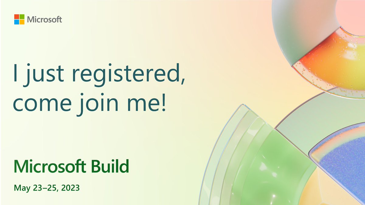 VitaTolstikova's tweet image. #MicrosoftBuild2023