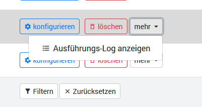 Wir haben die #Cronjobs bei uns im #Webhosting auch aufgehübscht.

Habt ihr eigentlich schon gewusst, dass ihr euch ein Ausführungs-Log anzeigen lassen könnt?