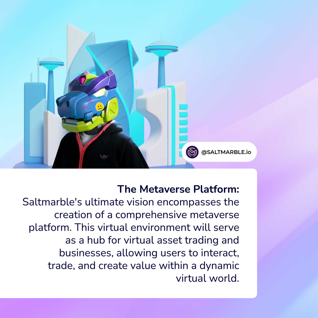 saltmarble's tweet photo. Saltmarble is a groundbreaking project that aims to revolutionize the gaming industry.
Let's explore the exciting features and potential of Saltmarble !
#Saltmarble #GOGODINO #nft #gamer #nftcommunity #nftcollector #videogames #nftcollectors #digitalcollectibles https://t.co/hyhEmZiTe3